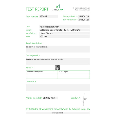 Boldenone / EQ