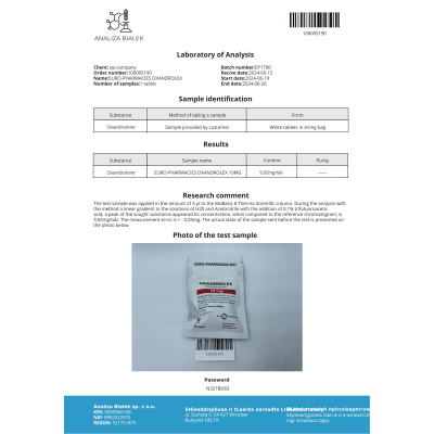 Oxandrolex 10 (Anavar)