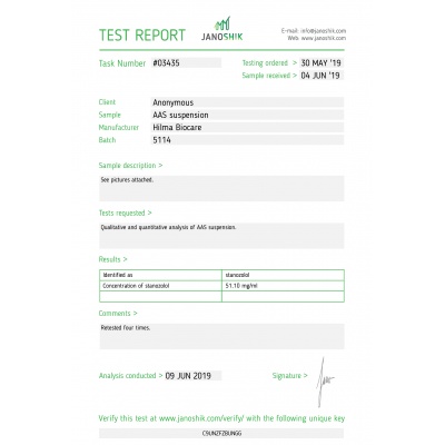 Stanozolol Depot / Winstrol