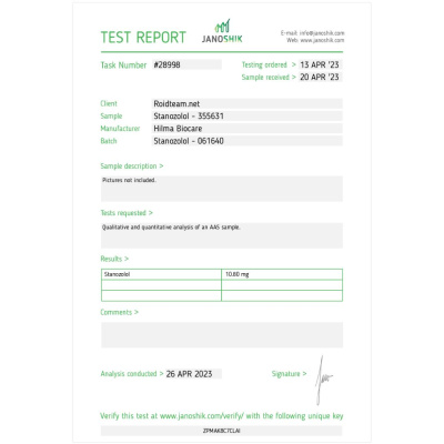 Stanozolol / Winstrol